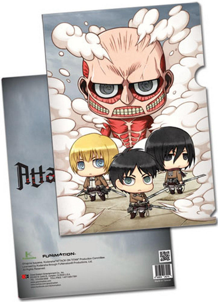 Attack on Titan - SD Group File Folder (5 Pcs) - Great Eastern Entertainment