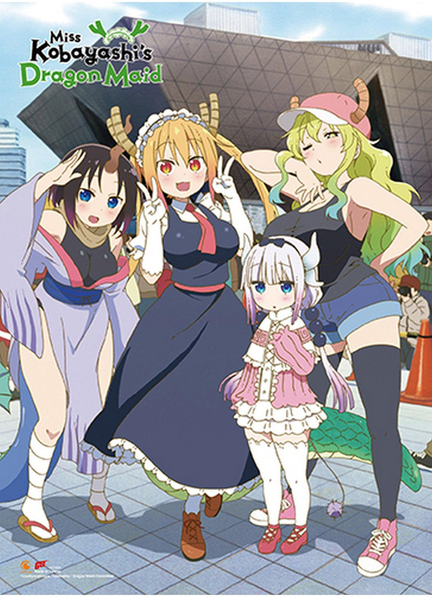 Miss Kobayashi's deals Dragon Maid B2 Tapestry Wall Scroll