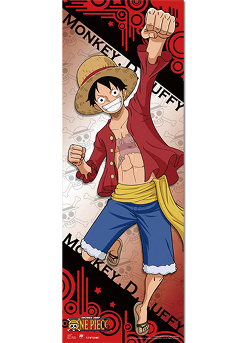 One Piece - Monkey D. Luffy 2017 Human Size Se Wall Scroll – Great
