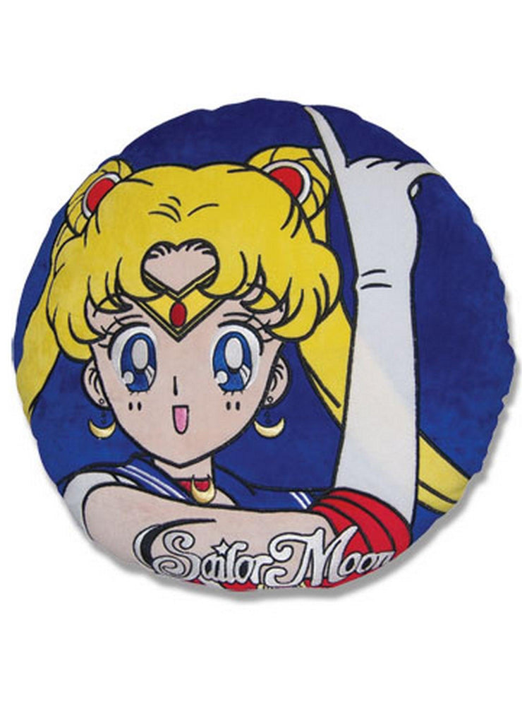 Sailor Moon - Sailor Moon Round Sharp Throw Pillow - Great Eastern Entertainment