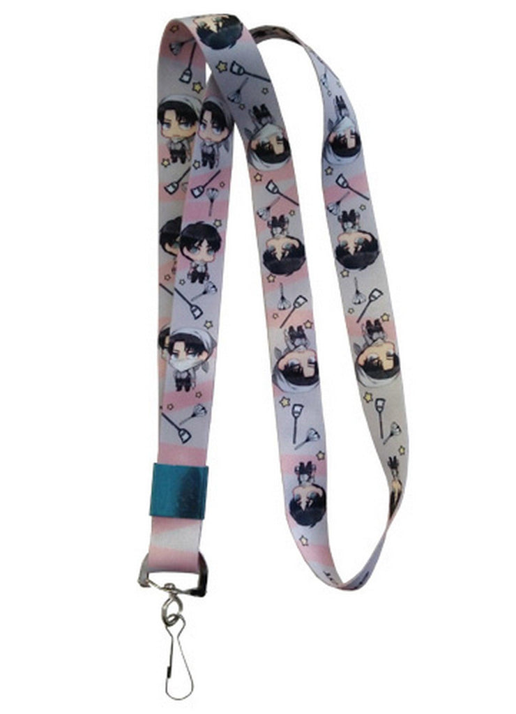 Attack on Titan - Levi Ackerman And Eren Yeager Lanyard - Great Eastern Entertainment