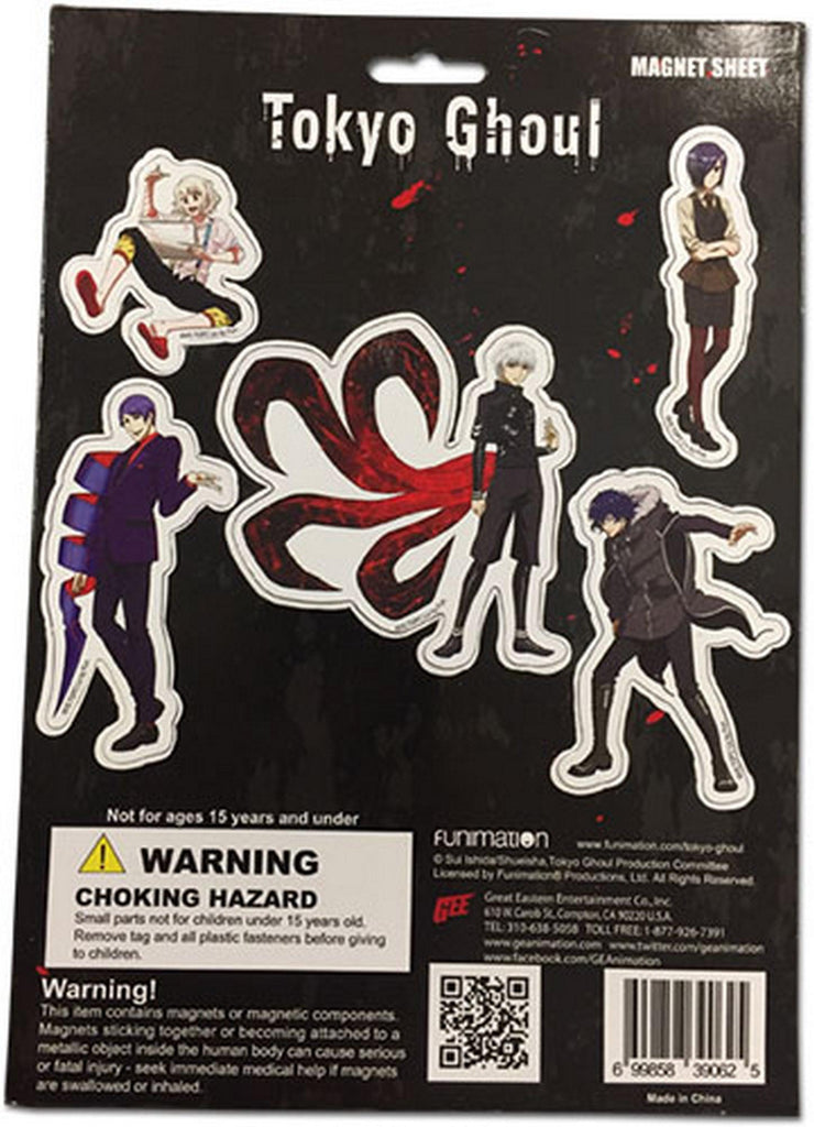 Tokyo Ghoul- Group Magnet Sheet