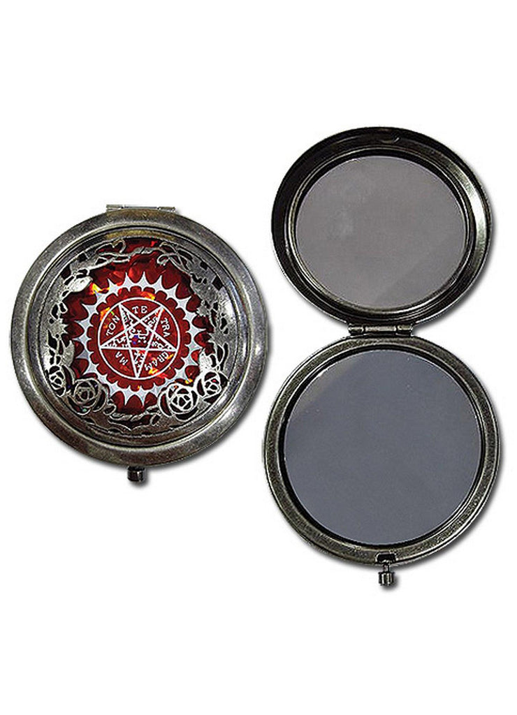 Black Butler Book Of Circus - Pentacle Compact Mirror - Great Eastern Entertainment
