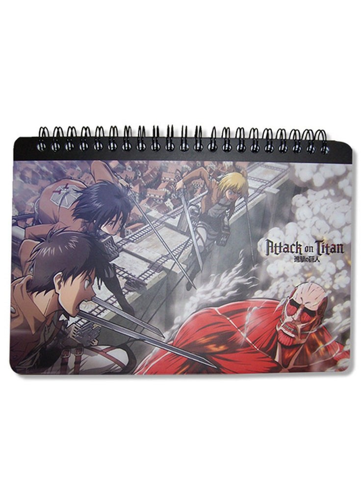 Attack on Titan - Attack on Titan Spiral Notebook - Great Eastern Entertainment