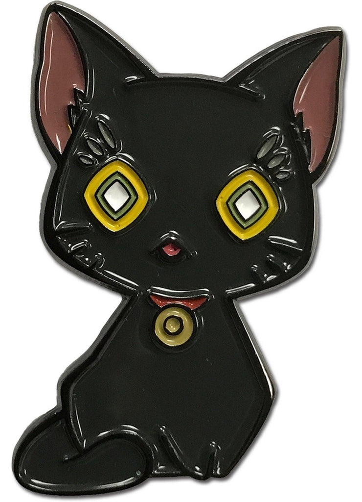 Akudama Drive - Black Cat Pin