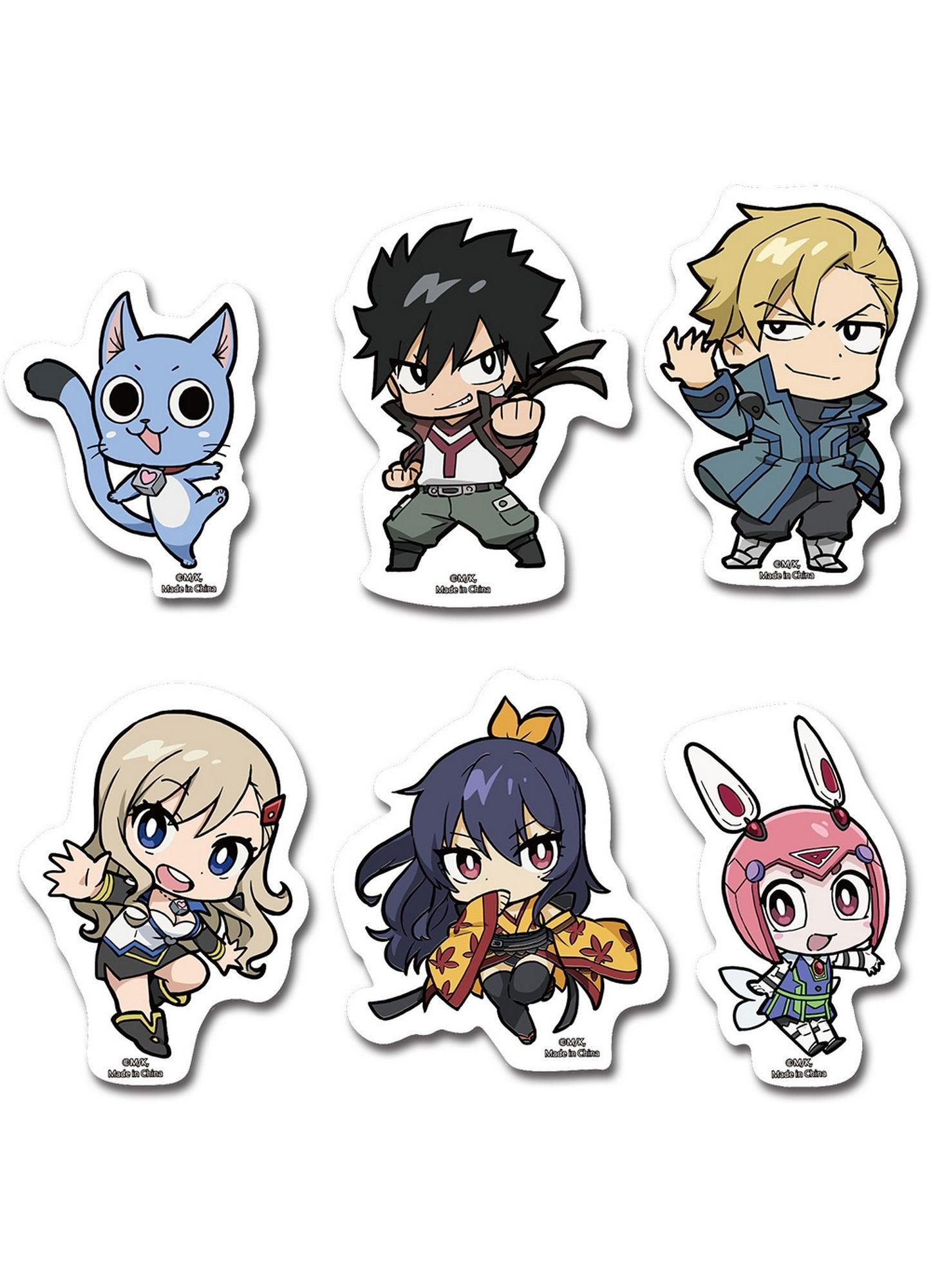 Eden Zero SD Main Character Group DieCut Sticker Set 01 Great