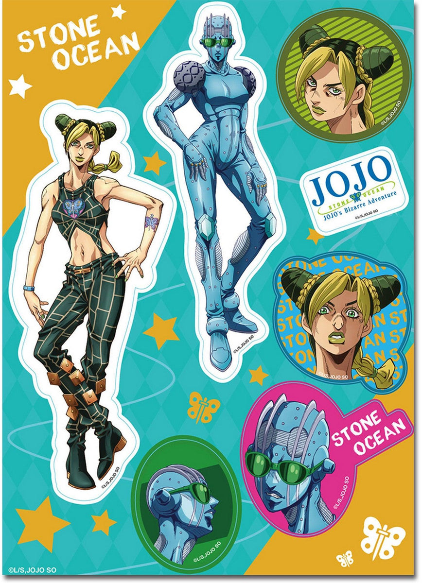 STICKER ⍟ on X: Stone Ocean ~ Stand Eye Catches (Episodes 1-12)  #StoneOceanSpoilers  / X