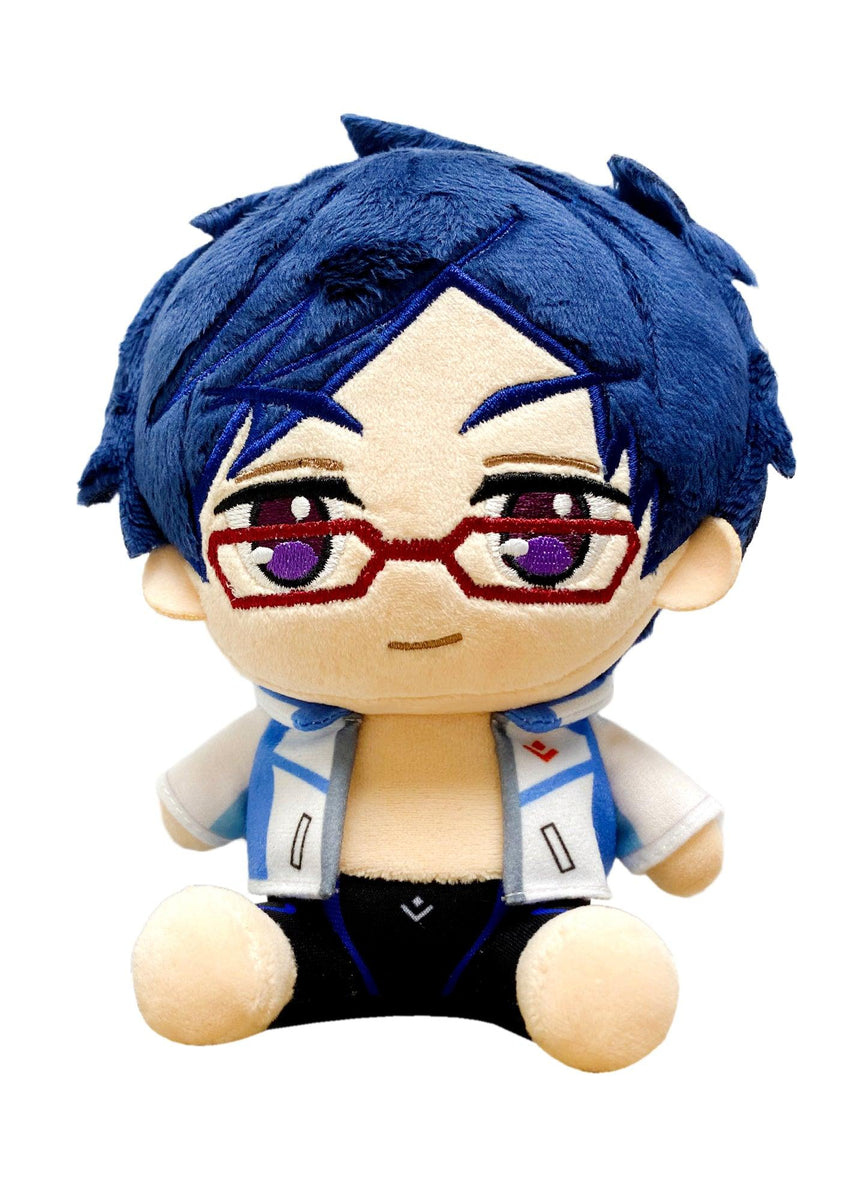 REI ぬいぐるみ Free! S3- Rei Ryugazaki Sitting Pose Plush 7