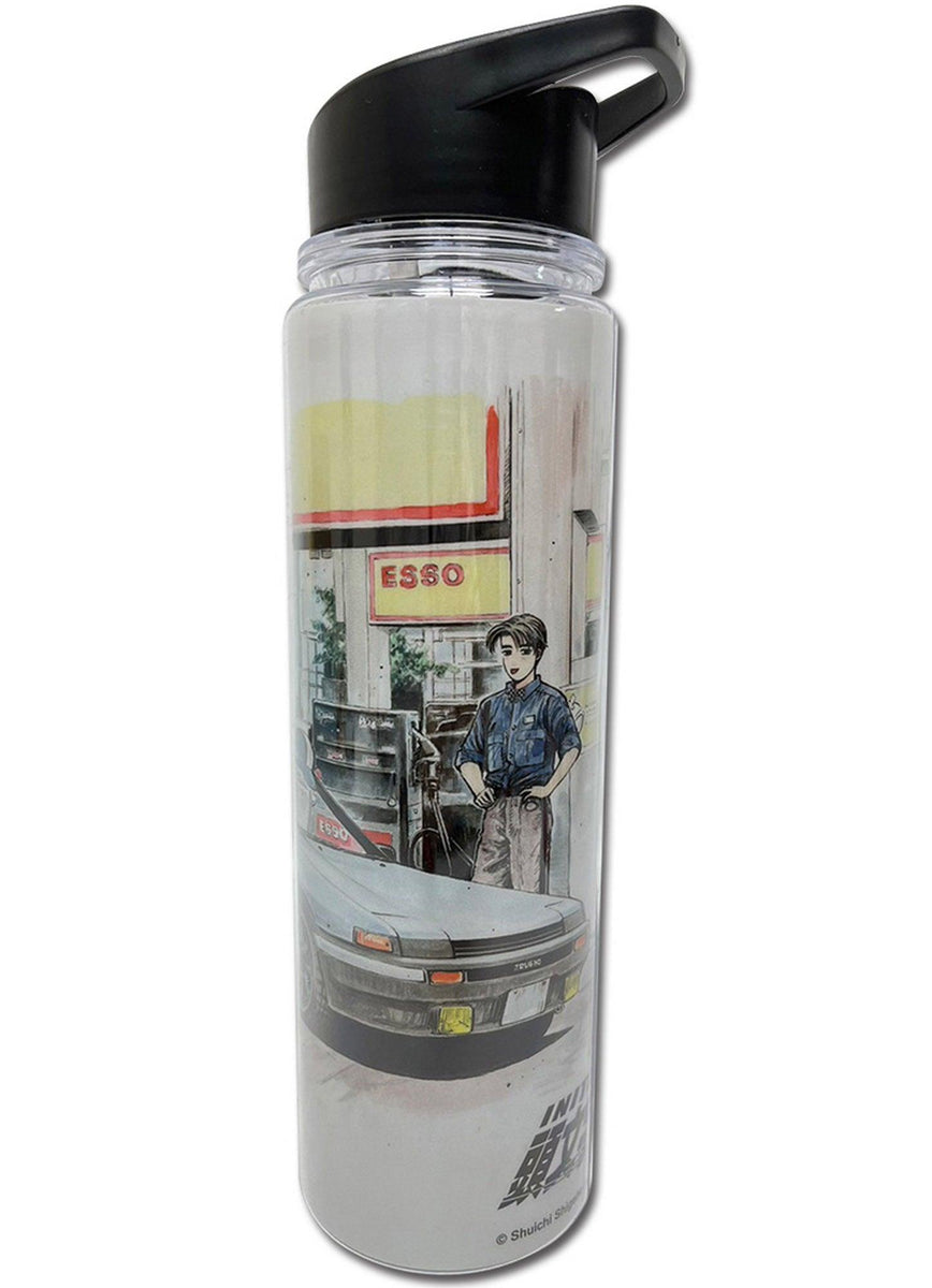 Initial D (Manga) - Takumi Fujiwara & AE86 Double Wall Water Bottle