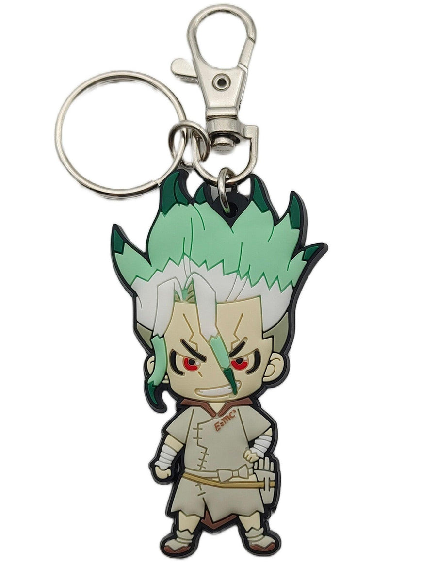 アクセサリー shigu Dr. Stone - SD Ishigami Senku PVC Keychain – Great Eastern