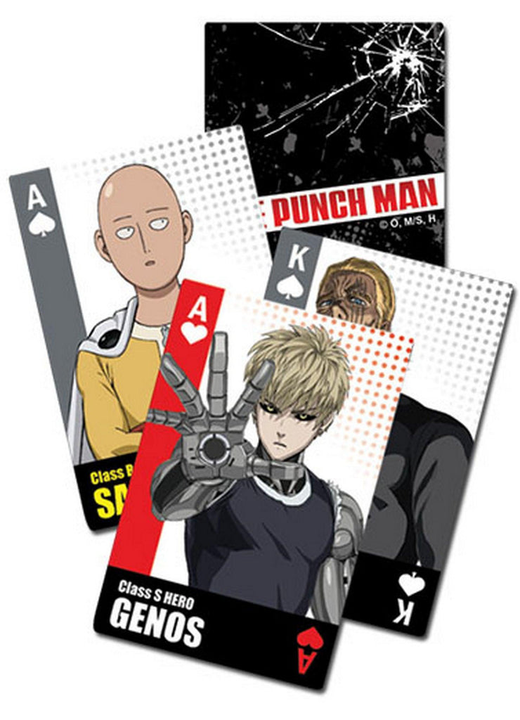 One Punch Man - Characters Bust Group Playing Cards - Great Eastern Entertainment