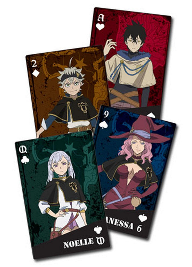 Black Clover - Group Playing Cards - Great Eastern Entertainment
