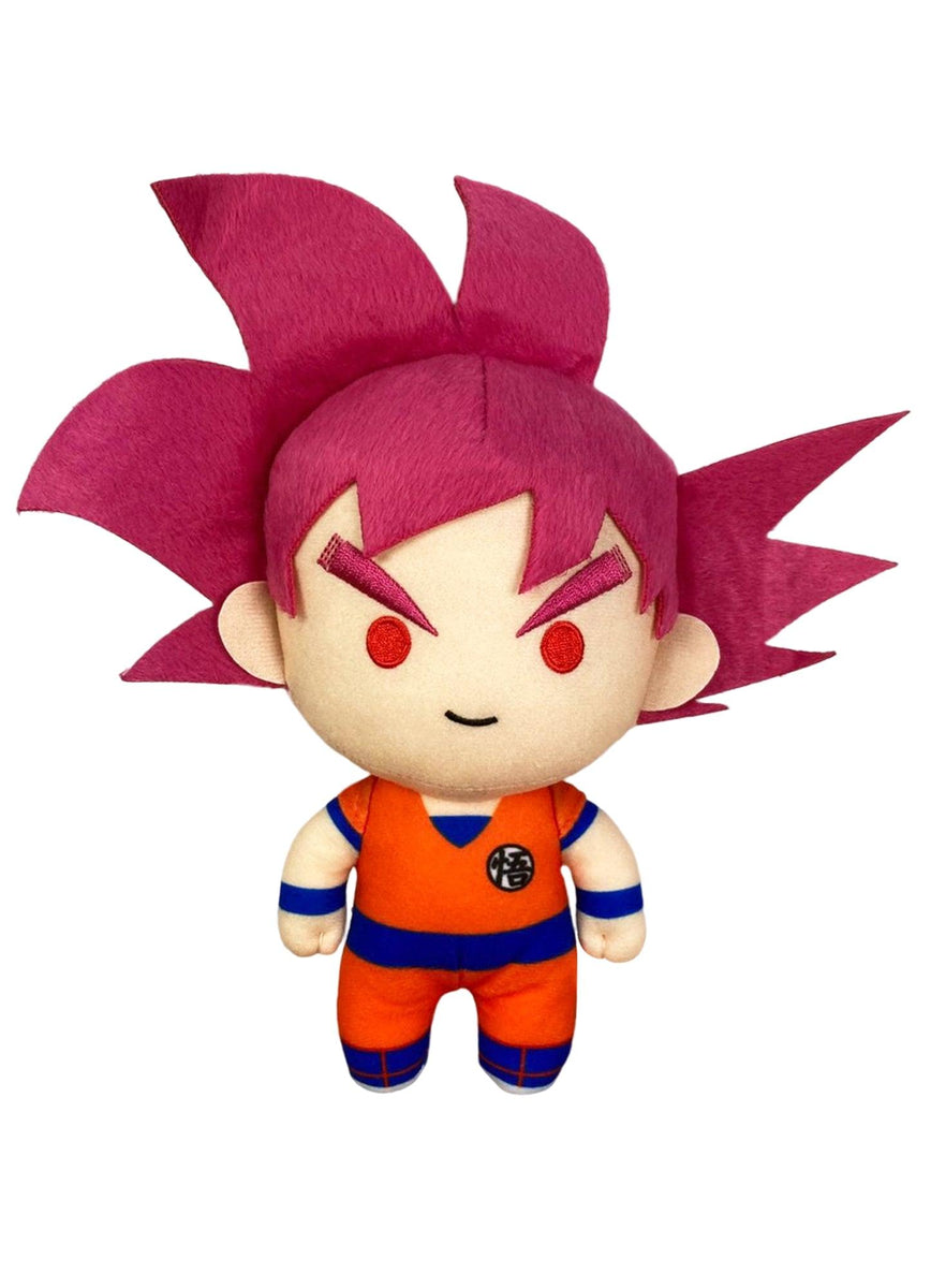 super saiyan god goku plush