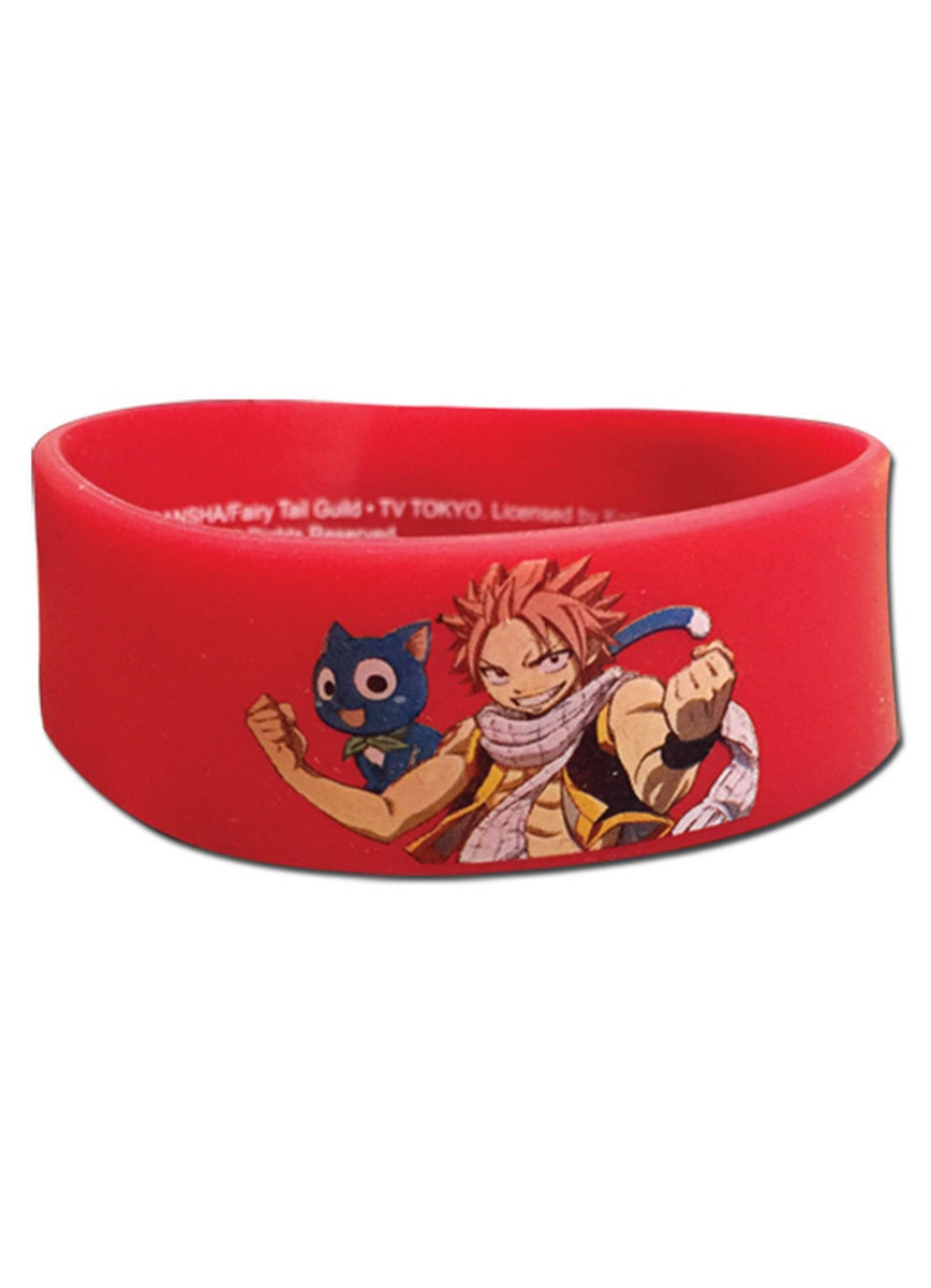 Fairy Tail - Happy With Natsu Dragneel PVC Wristband – Great Eastern  Entertainment, image size:868x1200
