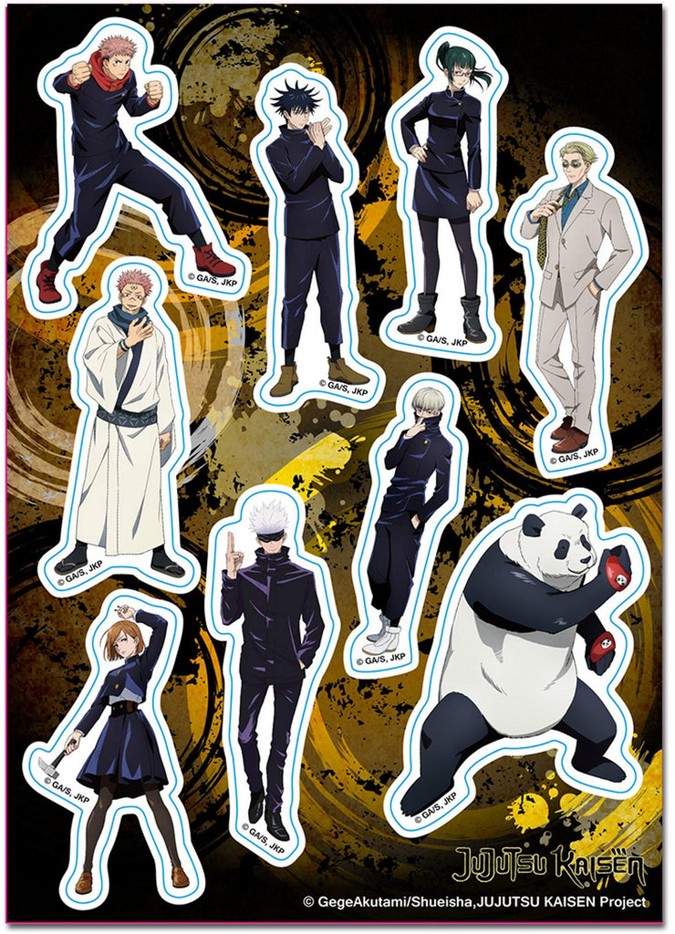 Jujutsu Kaisen - Group Sticker Set