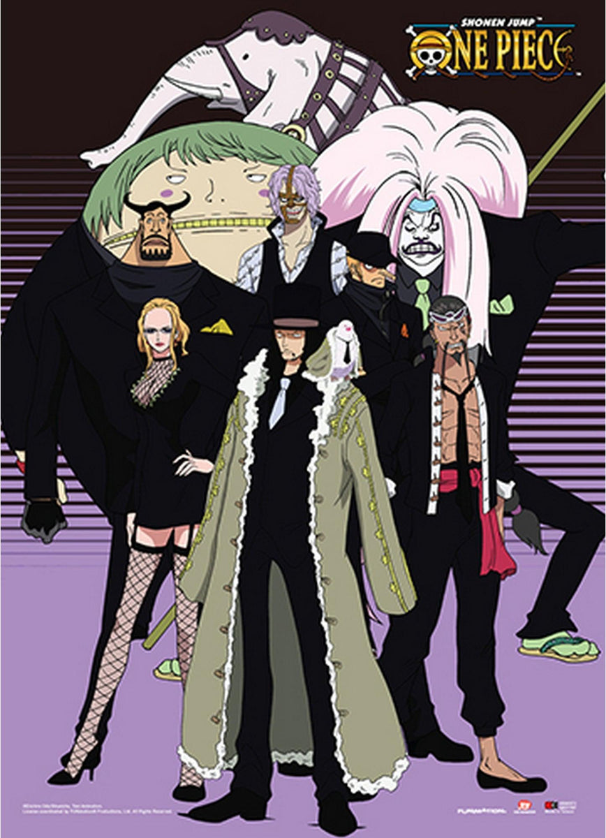 One Piece - CP9 Wall Scroll – Great Eastern Entertainment