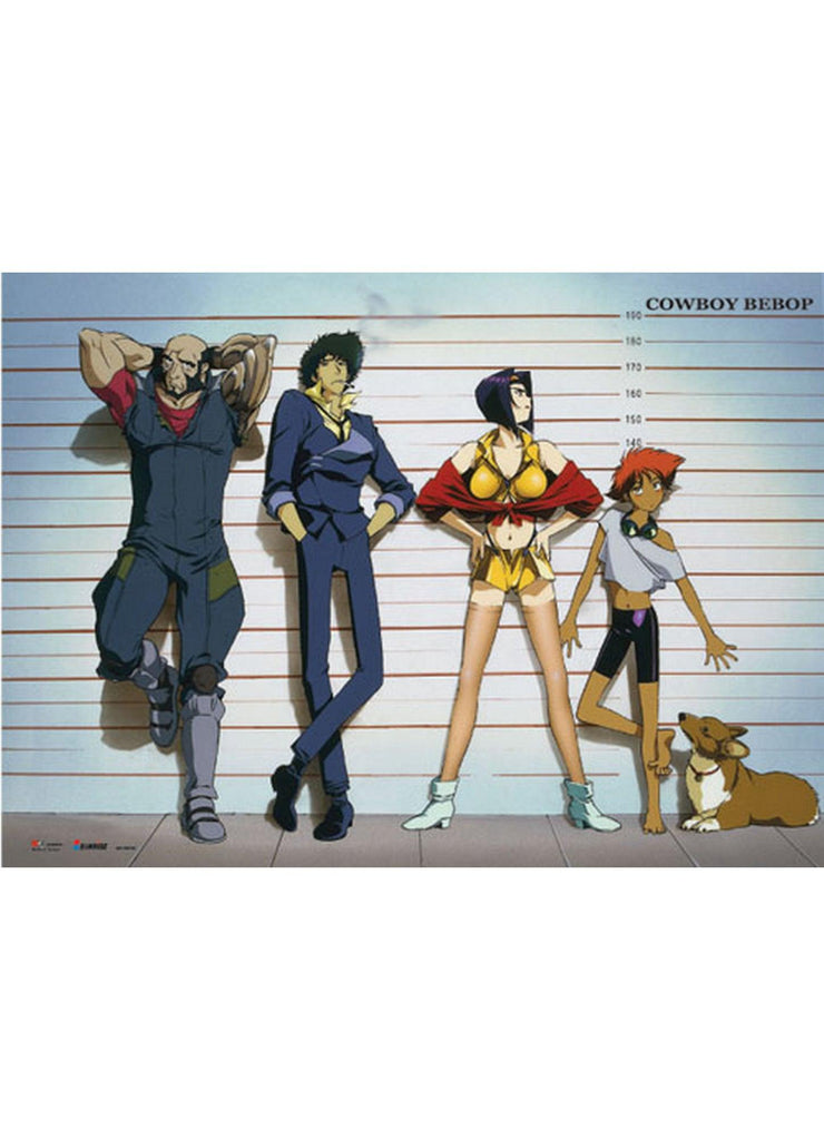 Cowboy Bebop - Line-Up Wall Scroll - Great Eastern Entertainment