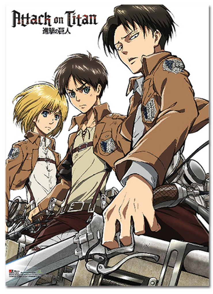 Attack on Titan - Key Art 18 Fabric Poster - Great Eastern Entertainment