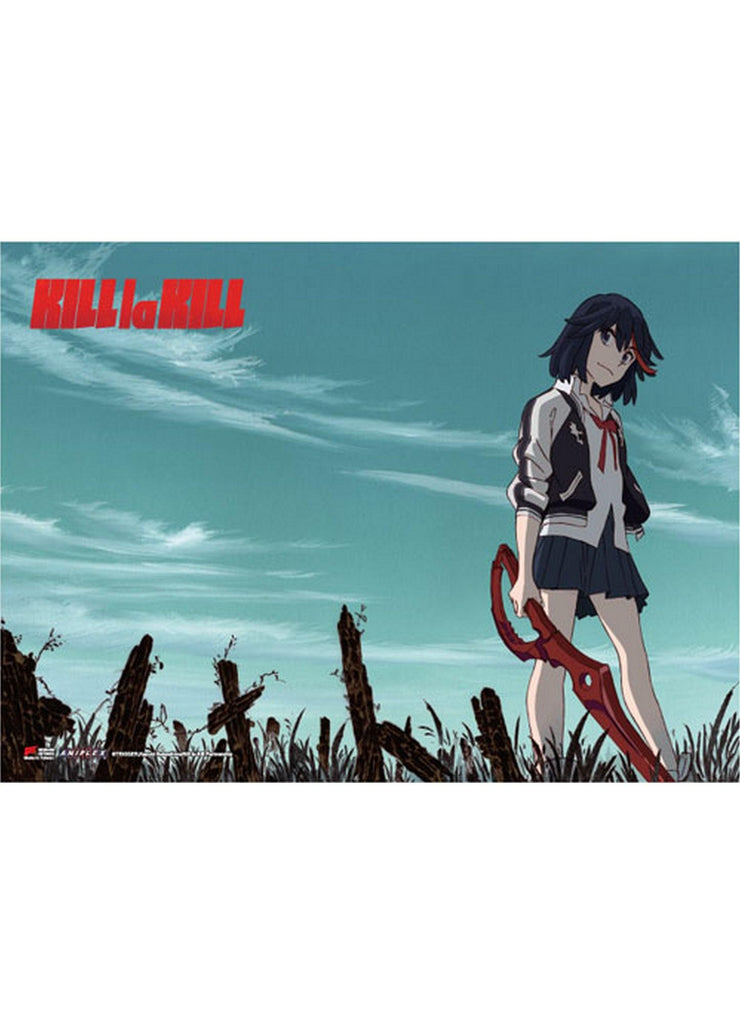 Kill La Kill - Ryuko Matoi & Sky Fabric Poster - Great Eastern Entertainment
