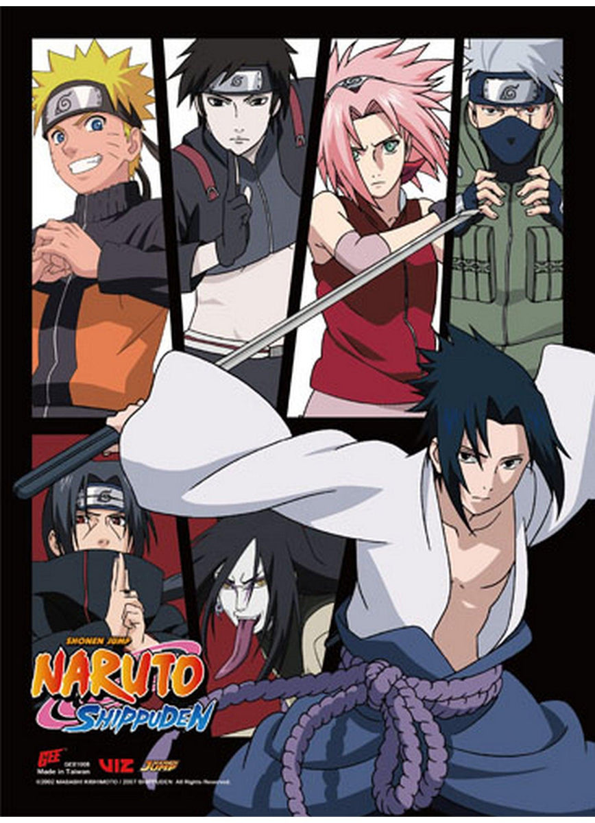 Naruto Shippuden- Naruto Rasengan Ss Wall Scroll 18.5X25.2