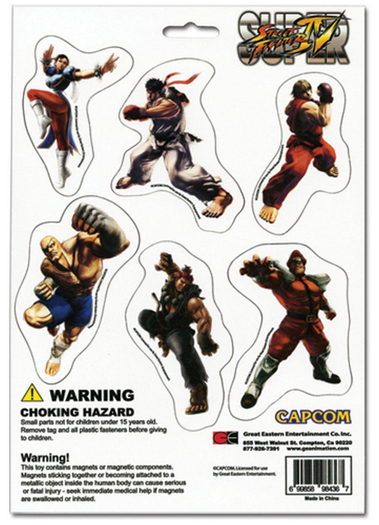 Street Fighter Iv Magnet Collection