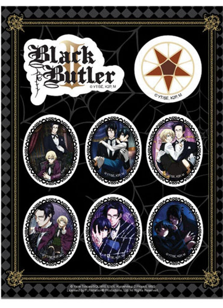Black Butler 2 - Group Sticker Sheet