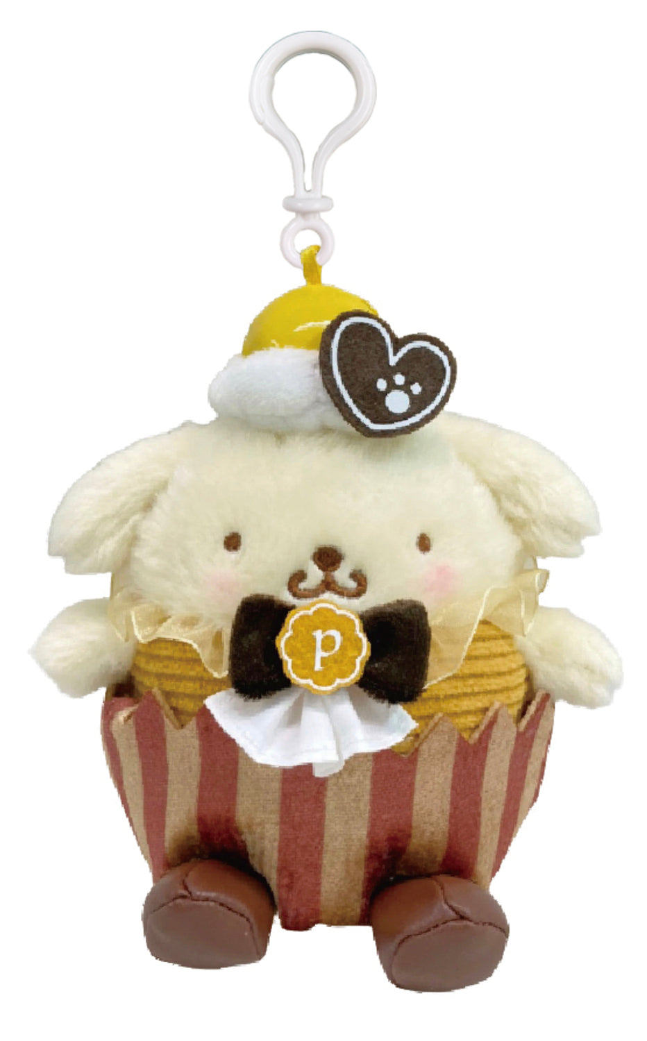 SANRIO - POMPOMPURIN MASCOT CLIP ON SWEETS PN