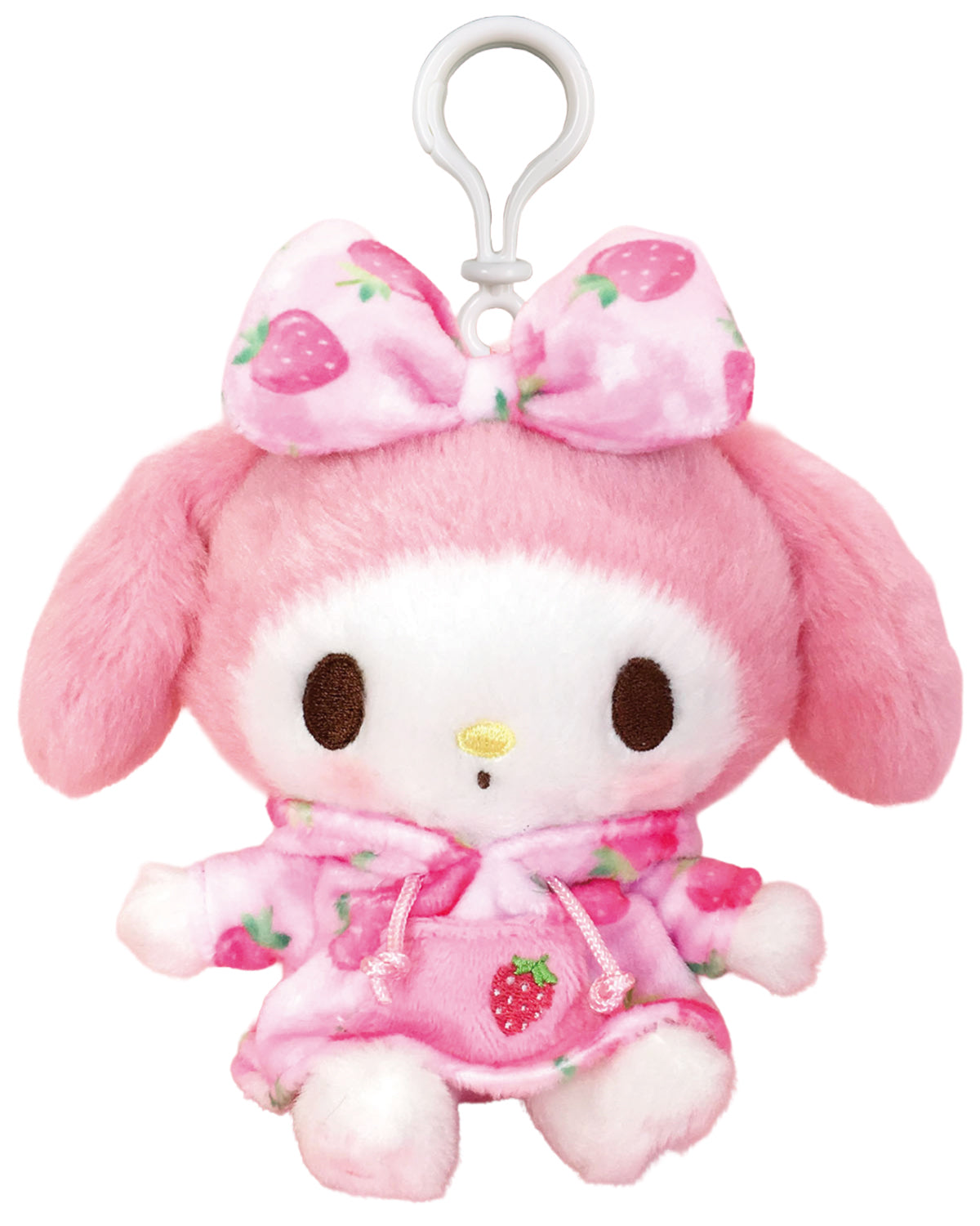 SANRIO - MY MELODY MASCOT CLIP ON FRUIT HOODIE MM