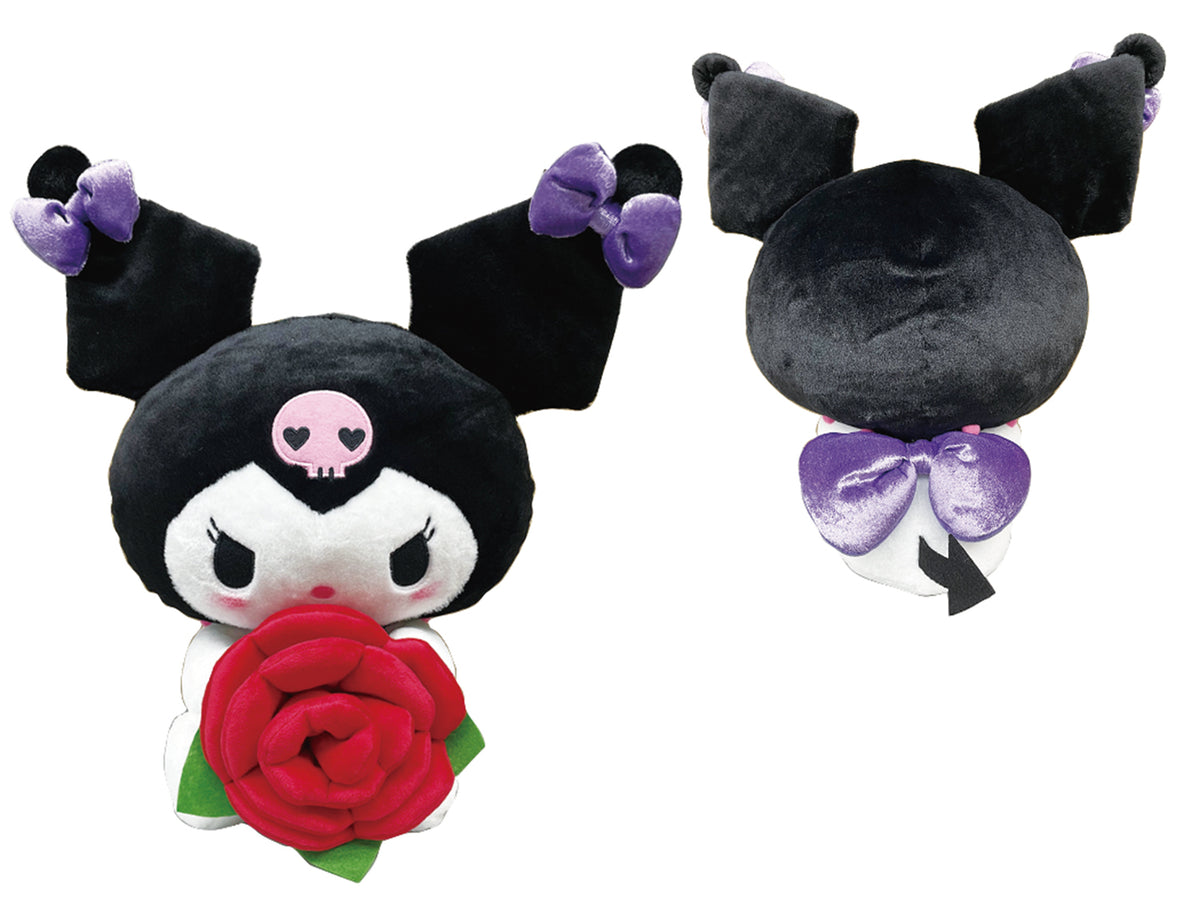 SANRIO - KUROMI  12 IN HEART & ROSE KU