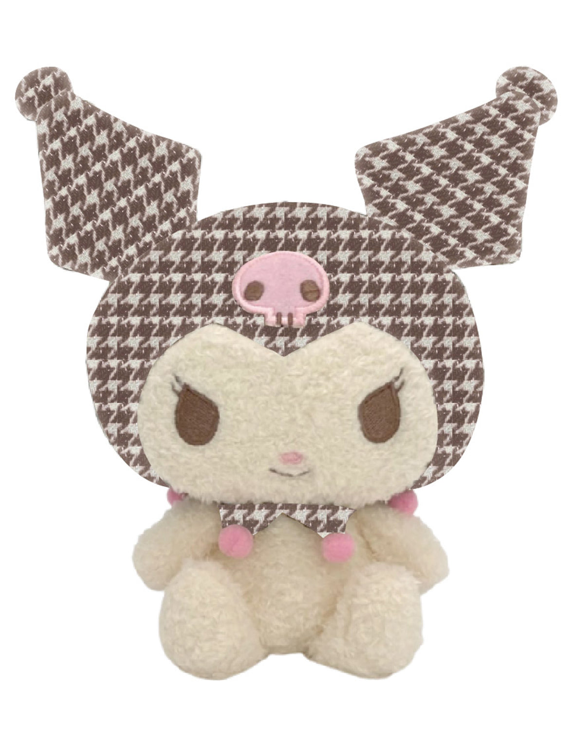 SANRIO - KUROMI 7 IN PLUSH KU HOUNDSTOOTH