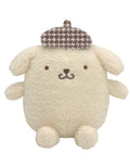 SANRIO - POMPOMPURIN 7 IN PLUSH PN HOUNDSTOOTH