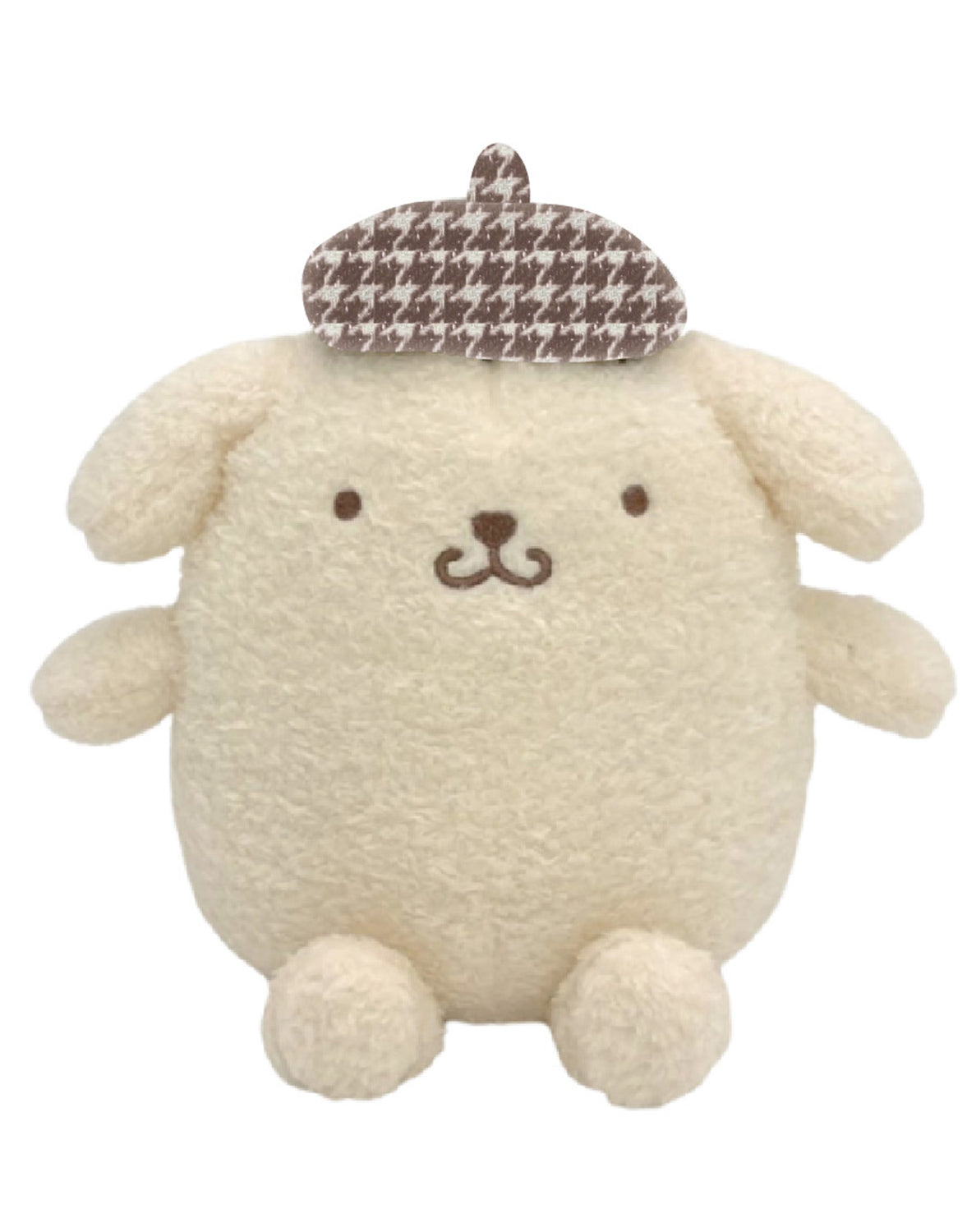 SANRIO - POMPOMPURIN 7 IN PLUSH PN HOUNDSTOOTH