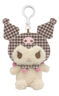 SANRIO - KUROMI MASCOT CLIP ON KU HOUNDSTOOTH