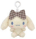 SANRIO - CINNAMOROLL MASCOT CLIP ON CN HOUNDSTOOTH