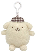 SANRIO - POMPOMPURIN MASCOT CLIP ON PN HOUNDSTOOTH