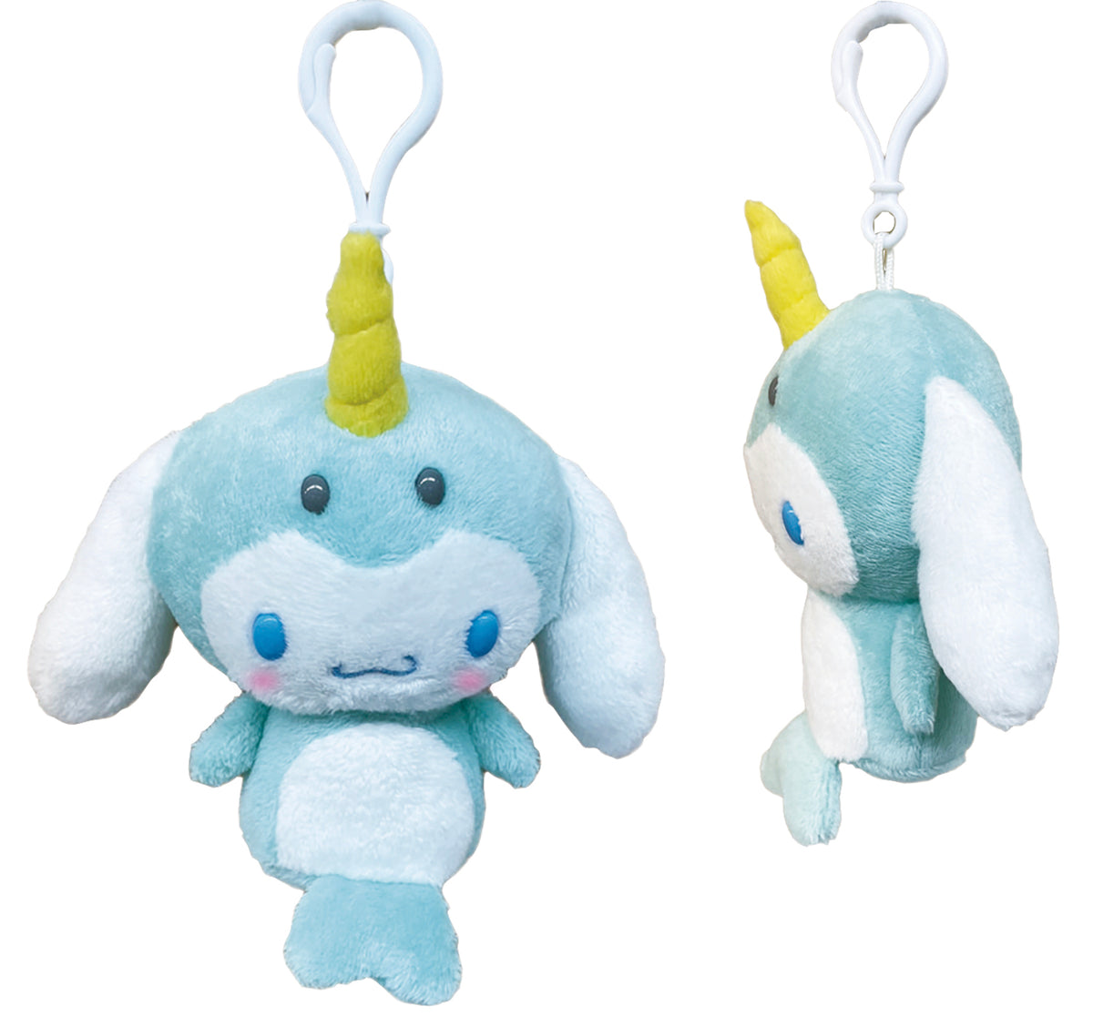 SANRIO - CINNAMOROLL MASCOT CLIP ON NARWHAL CN ICE ISLAND MX