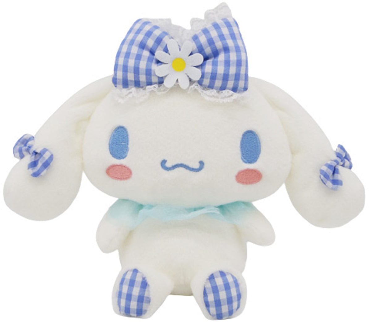 SANRIO - CINNAMOROLL 9 IN PLUSH W/WING GINGHAM CN