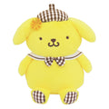 SANRIO - POMPOMPURIN 9 IN PLUSH W/WING GINGHAM PN
