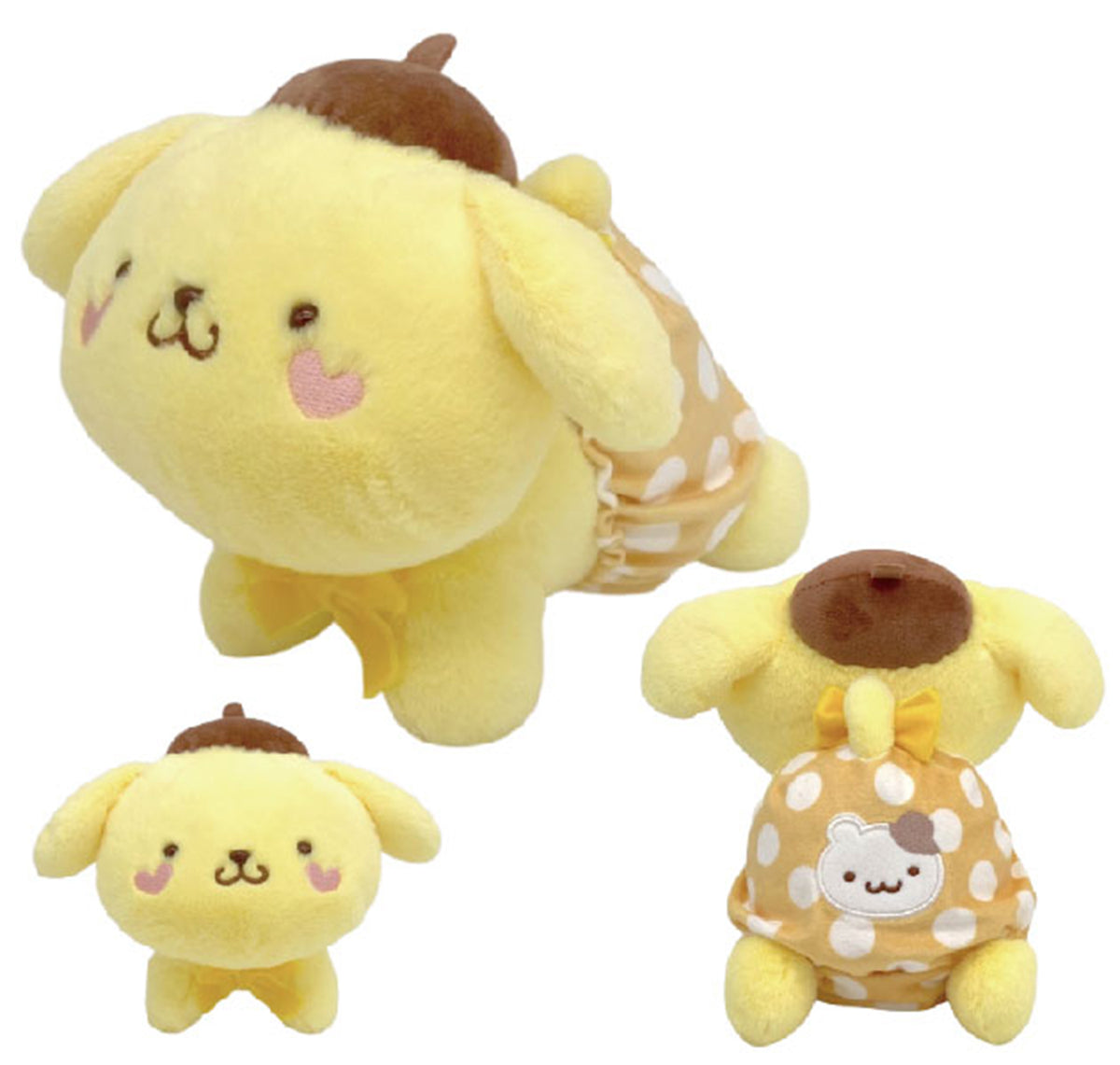 SANRIO - POMPOMPURIN MASCOT PLUSH BABY PN
