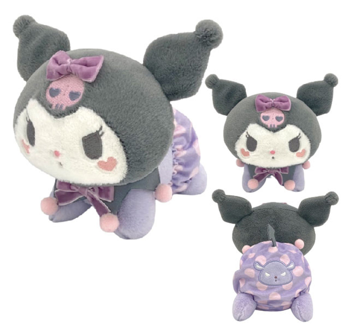 SANRIO - KUROMI  MASCOT PLUSH BABY KU