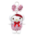 SANRIO - HELLO KITTY MASCOT CLIP ON FLOWER BUNNY KT