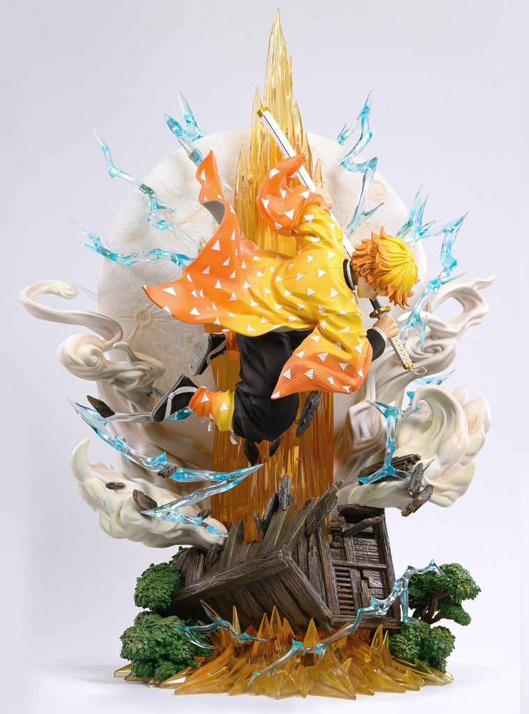 Demon Slayer - Zenitsu Agatsuma Statue 15.8"H - Great Eastern Entertainment