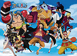 ONE PIECE - WANO COUNTRY GROUP 07 WALL SCROLL