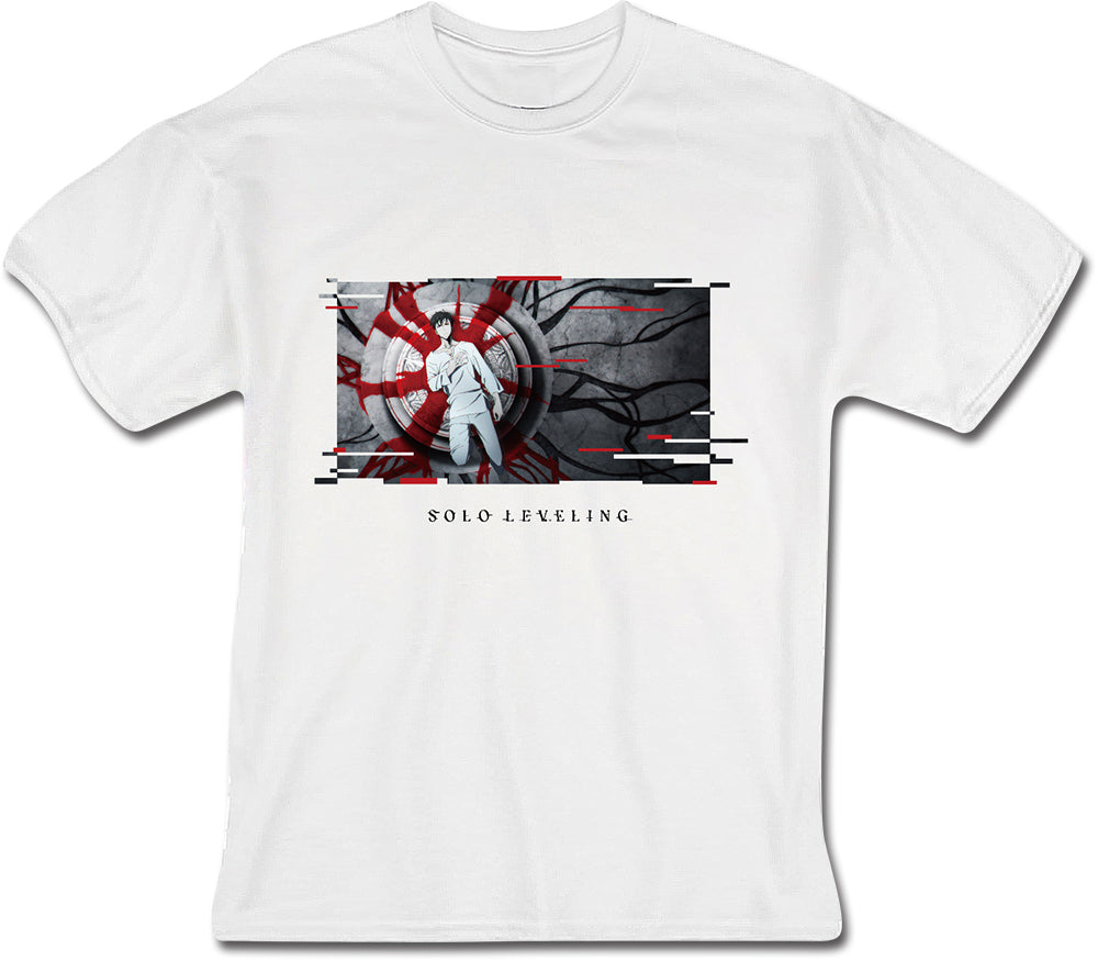 SOLO LEVELING - SUNG JINWOO KEY VISUAL WHITE T-SHIRT