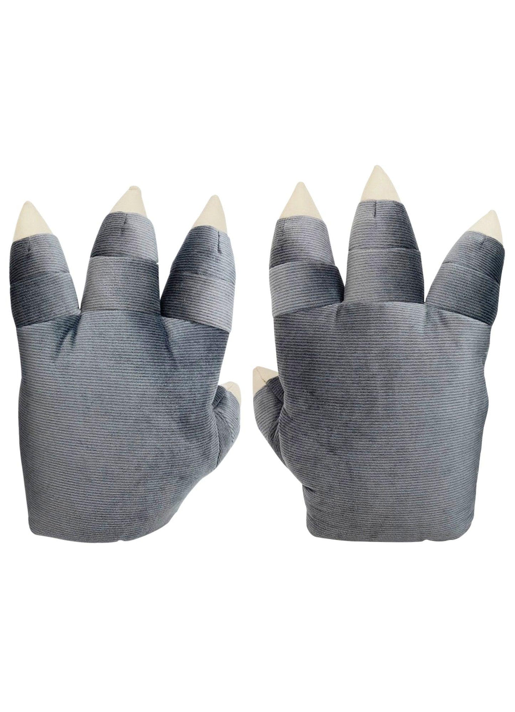 GODZILLA ORIGINAL SERIES - GODZILLA GRAY PLUSH GLOVES - Great Eastern Entertainment