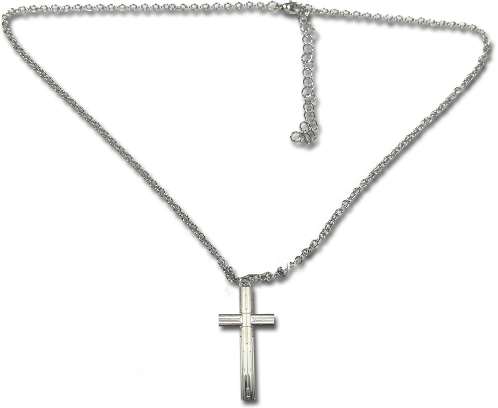 TRIGUN STAMPEDE - NICHOLAS D WOLFWOOD 3D SCULPTED METAL NECKLACE