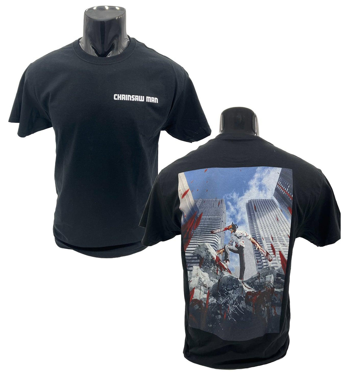 CHAINSAW MAN - CHAINSAW MAN KEY VISUAL T-SHIRT - Great Eastern Entertainment