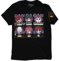 DAN DA DAN - SD GROUP BLACK MEN'S T-SHIRT