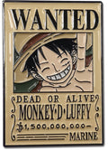 One Piece - Monkey D. Luffy (Wanted Poster) Pin