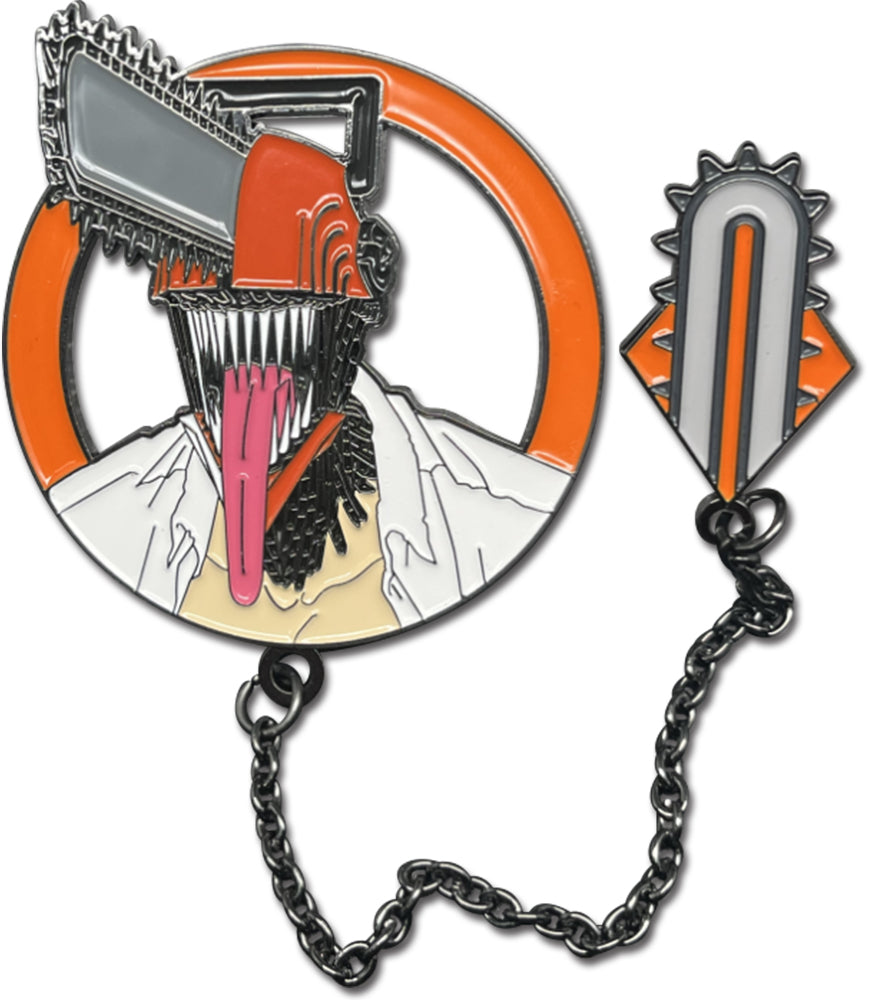 Chainsaw Man - Chainsaw Man Pinsart Pin w/ Chain